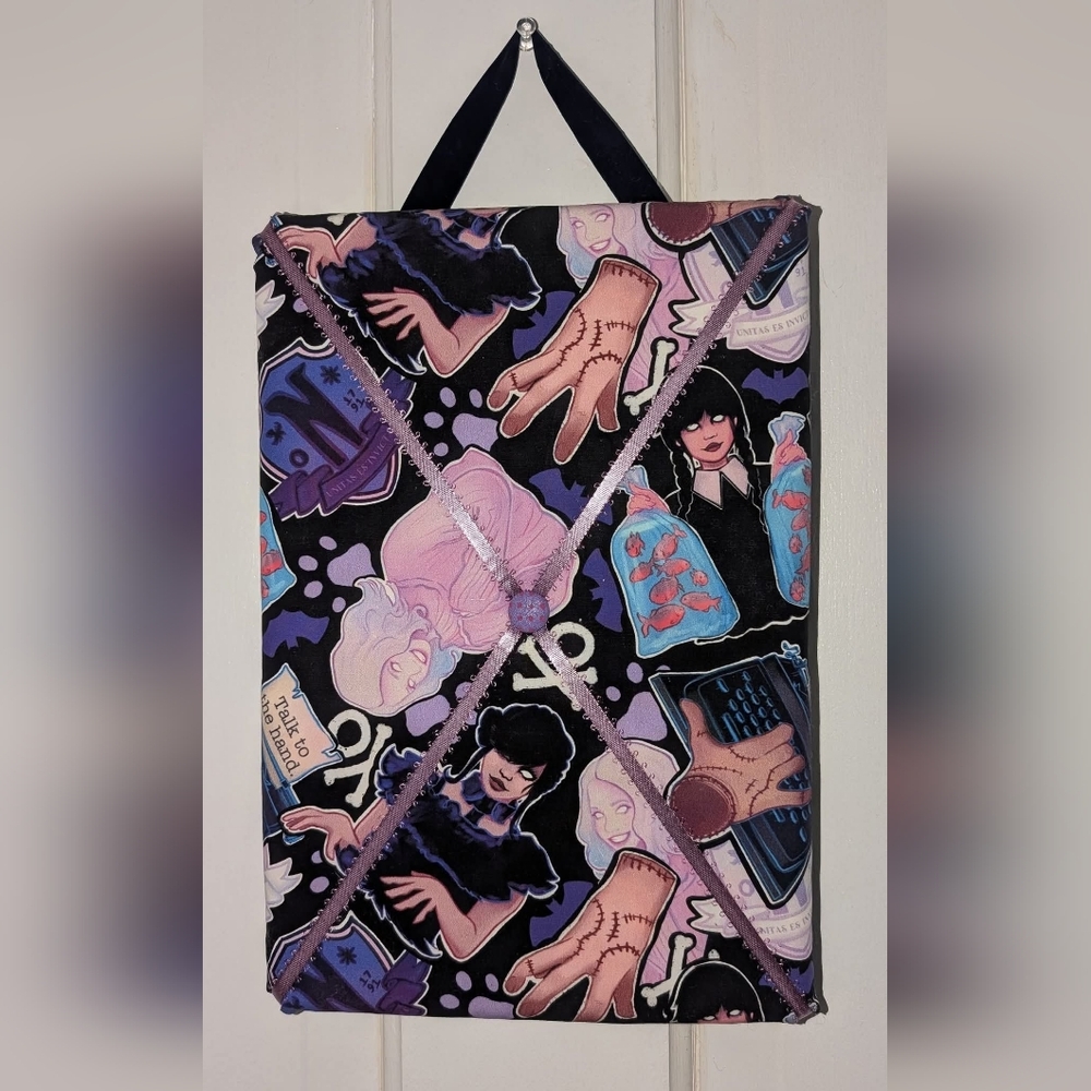 Gothic Themed Envelope Clutch